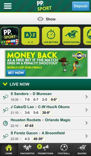 Paddy Power для Android
