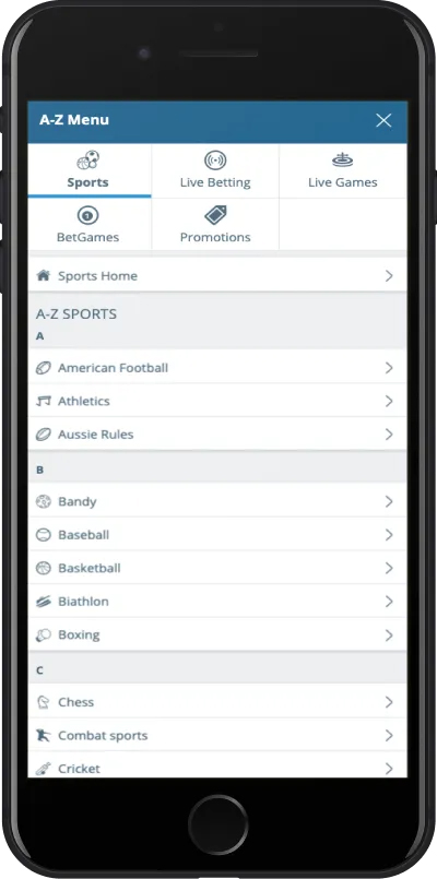 Приложение Sportingbet для Андроид ставки