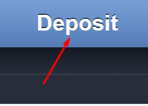 Кнопка пополнения счета в мобильной версии сайта БК Sbobet